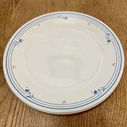 4 Corelle Dinner Plates 10 1/4" Vintage Pattern Country Violets.
