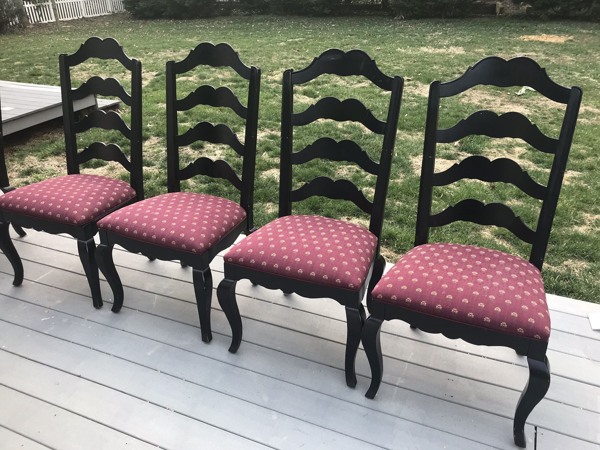 Chairs, Ethan Allen; Set of Six (6)
