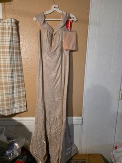 Rose gold dress