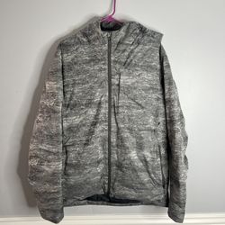 Lululemon Pinnacle Warmth Jacket Mens Large Asphalt Grey