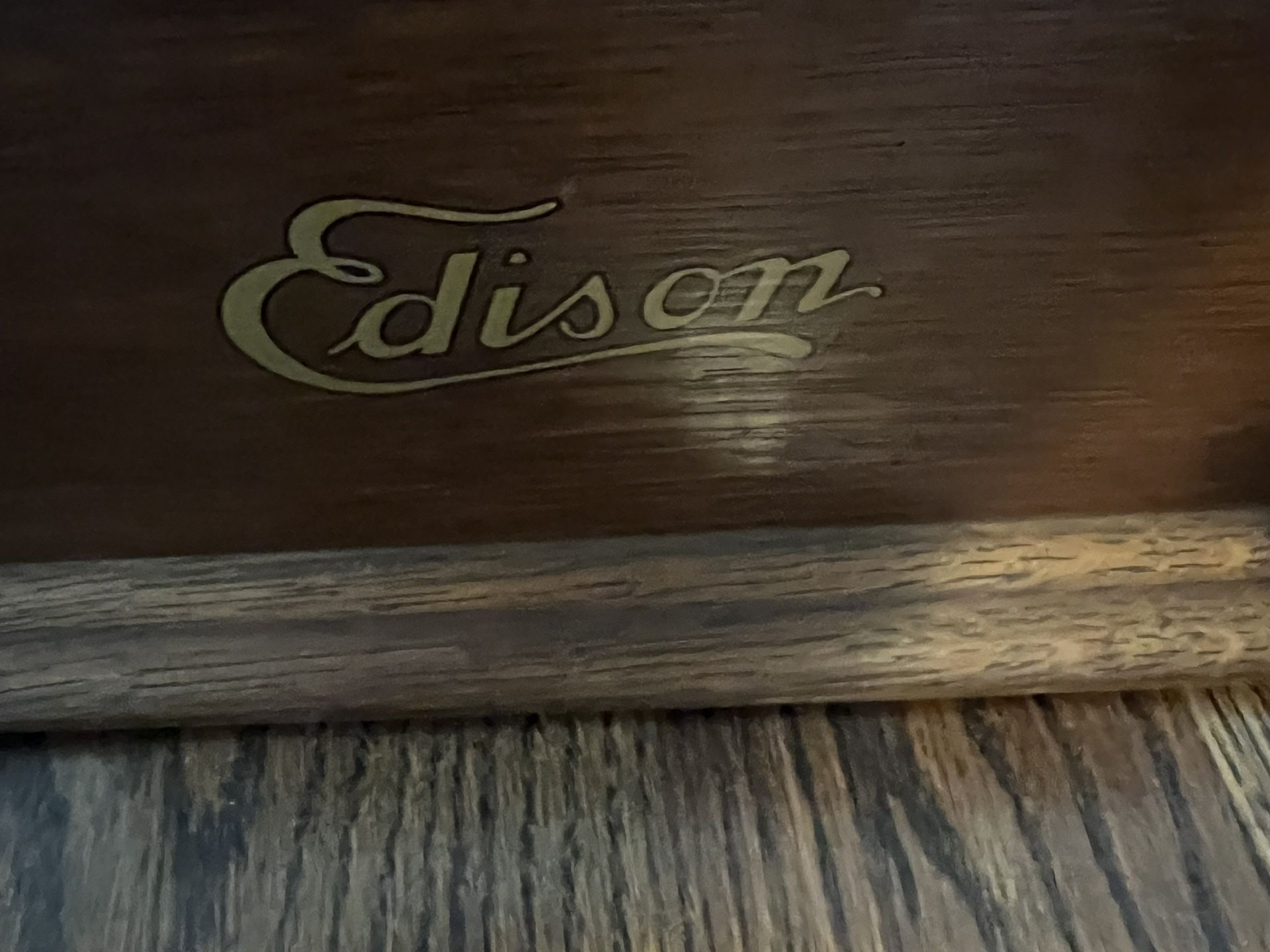Antique Edison Standard Phonograph