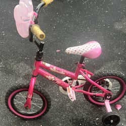 Kids Minnie Mouse Bicycle 12 Inch 