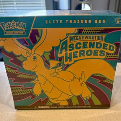Pokemon TCG: Mega Evolution—Ascended Heroes Elite Trainer Box