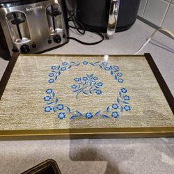 vintage warming tray 