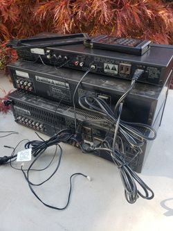 Technics Tuner Equalizer Amplifier