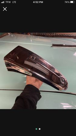 Anniversary Softtail Chrome Rear Trim