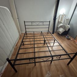 Metal Queen Bed Frame $60