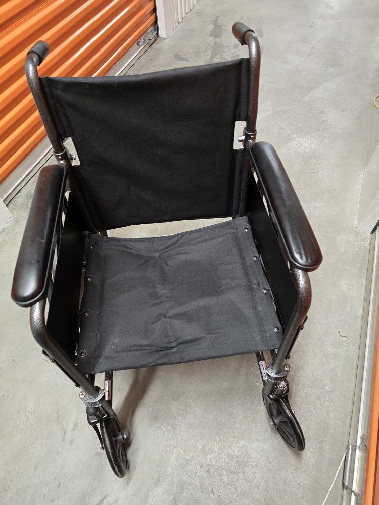 Wheelchair With Leg Rest Attachment
