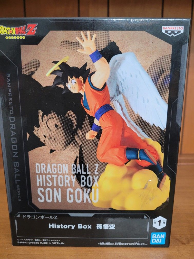 Sealed  Dragon Ball Z History Box Son Goku Angel Ver. Figure JAPAN