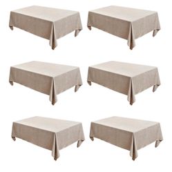 6 Table Cloth New $40