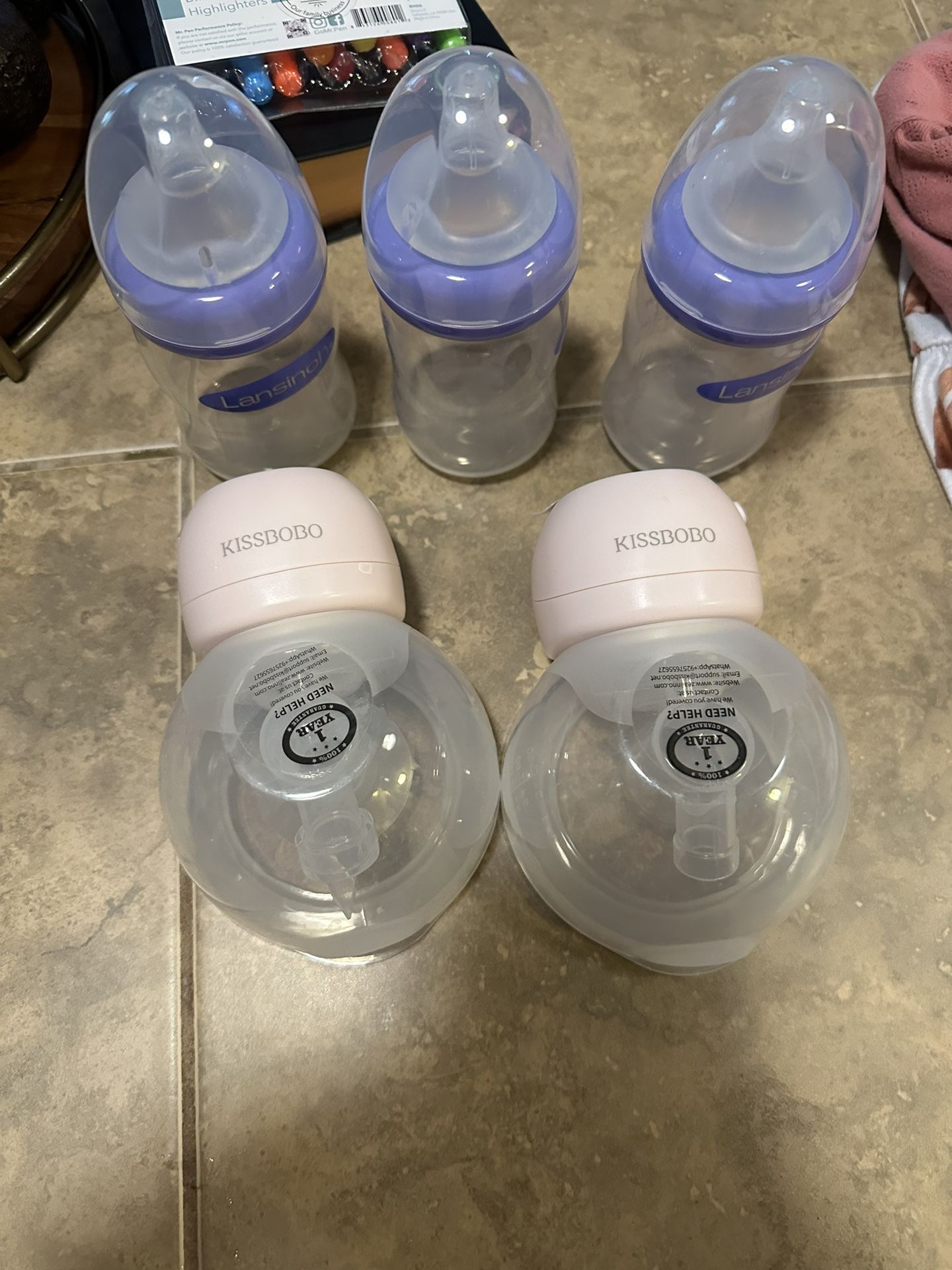 Kissbobo Pump And Bottles 