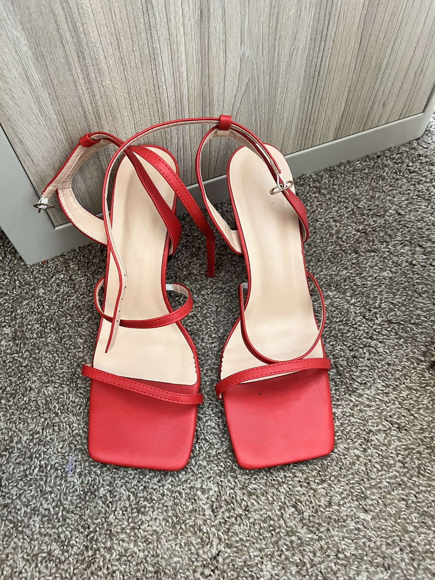 Red Womens Heels size 9