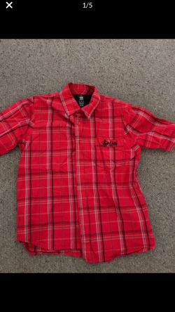 BOYS COLLARED SHIRT: size large
