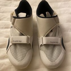 Nike SuperRep Womens White Black Indoor Cycling Shoes CJ0775-100 Size 8