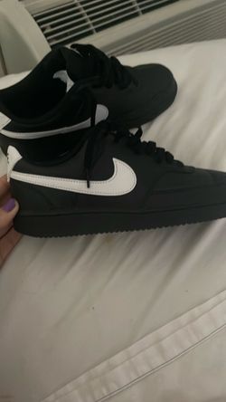 Nike low-Top Sneakers Black and White
