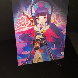 Genshin Impact 3D Lenticular Anime Poster