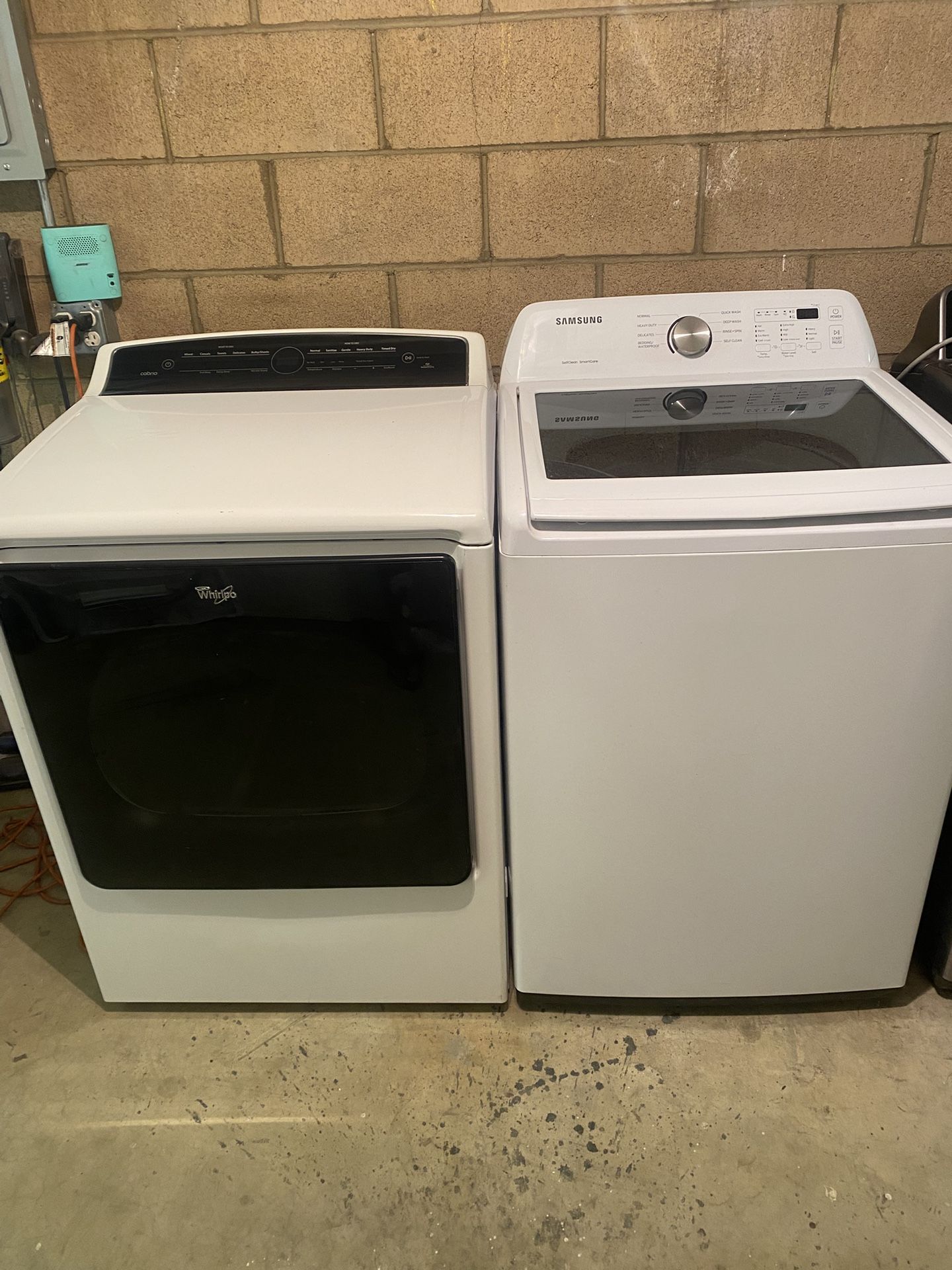 Washer And Gas Dryer