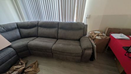 Very comfortable sectional sofa