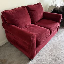 Velvet Loveseat 