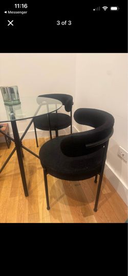 CB2 Dining Chairs (2x) - $300