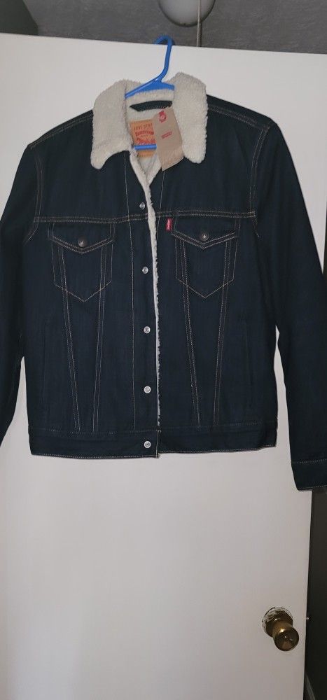 Levi's Men's Trucker Sherpa Jacket (Small)