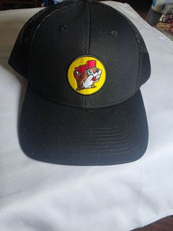 Buc-ee's Black Snapback Trucker Hat