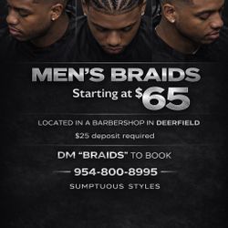 Men’s Braids 