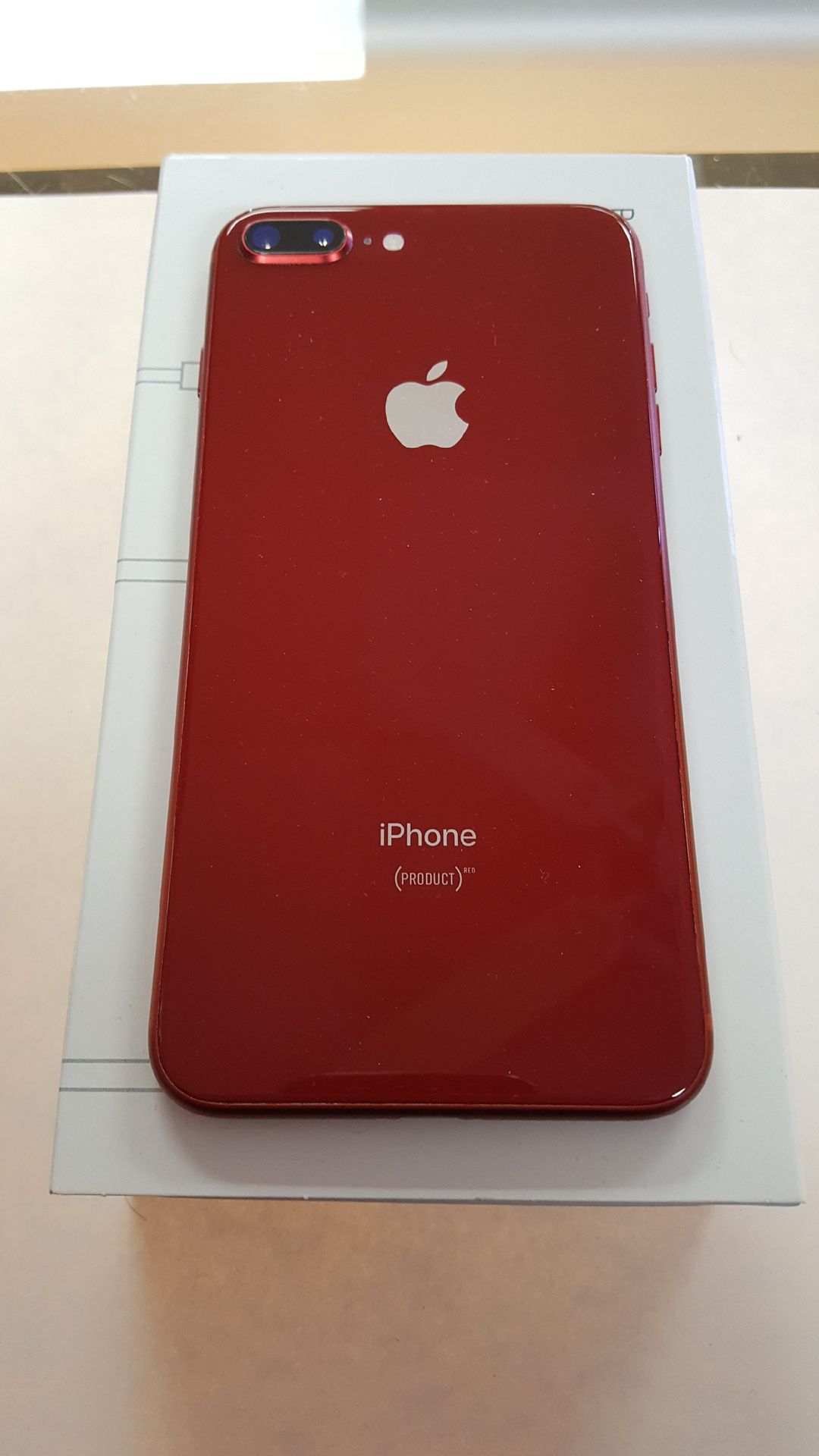 iPhone 8 Plus 64gb pre owned great condition for boost mobile only 9/10 condition fully functional RED!