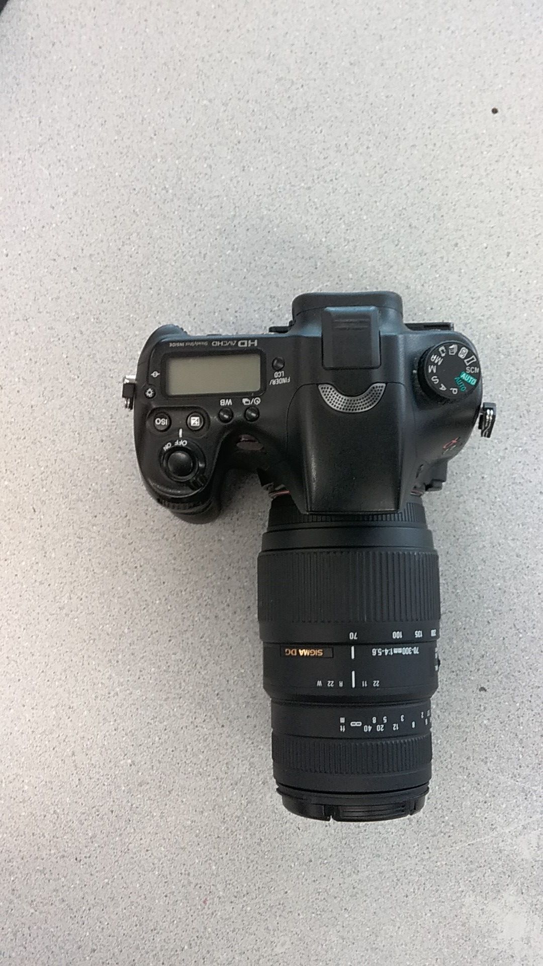 Sony a77 camera