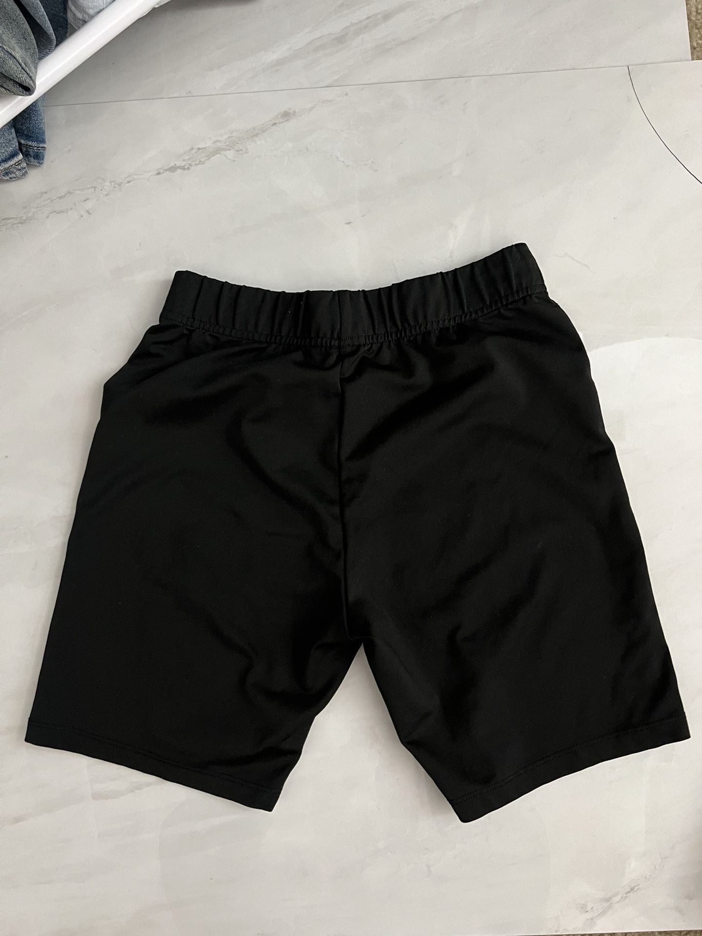 Black biker shorts