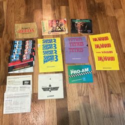 Nintendo Nes Game Manuals