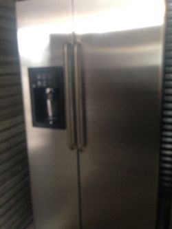 Ge stainless steel refrigerator