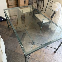Glass Dining Room Table With 4 Chairs