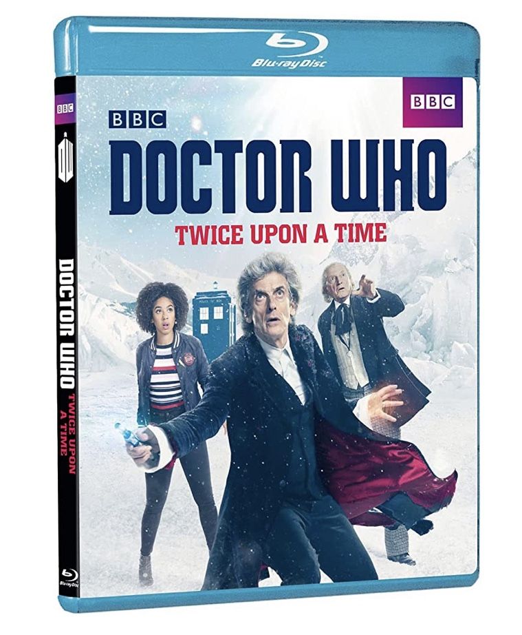 New Unsealed Doctor Who Twice Upon A Time Blu-ray New Unsealed