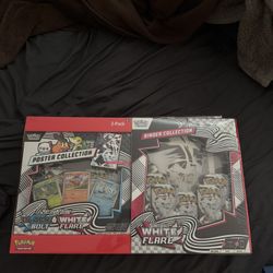 Pokemon Black Bolt & White Flare Binder + Poster Collection