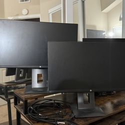 4 Computer Monitors With Hdmi 