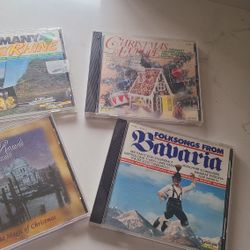 European Music CDs Set Of 4 