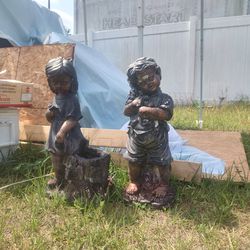 Outdoor Lawn Statues 