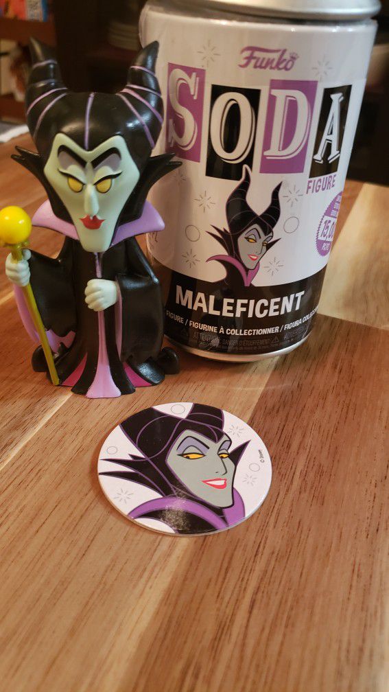 Maleficent Soda Funko Common Figure.