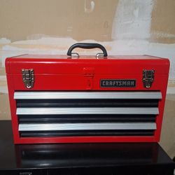 3 drawer Craftman tool box 