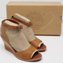 Timberland Earthkeepers - Maesln Ankle Strap Cork Wedge 8401R
