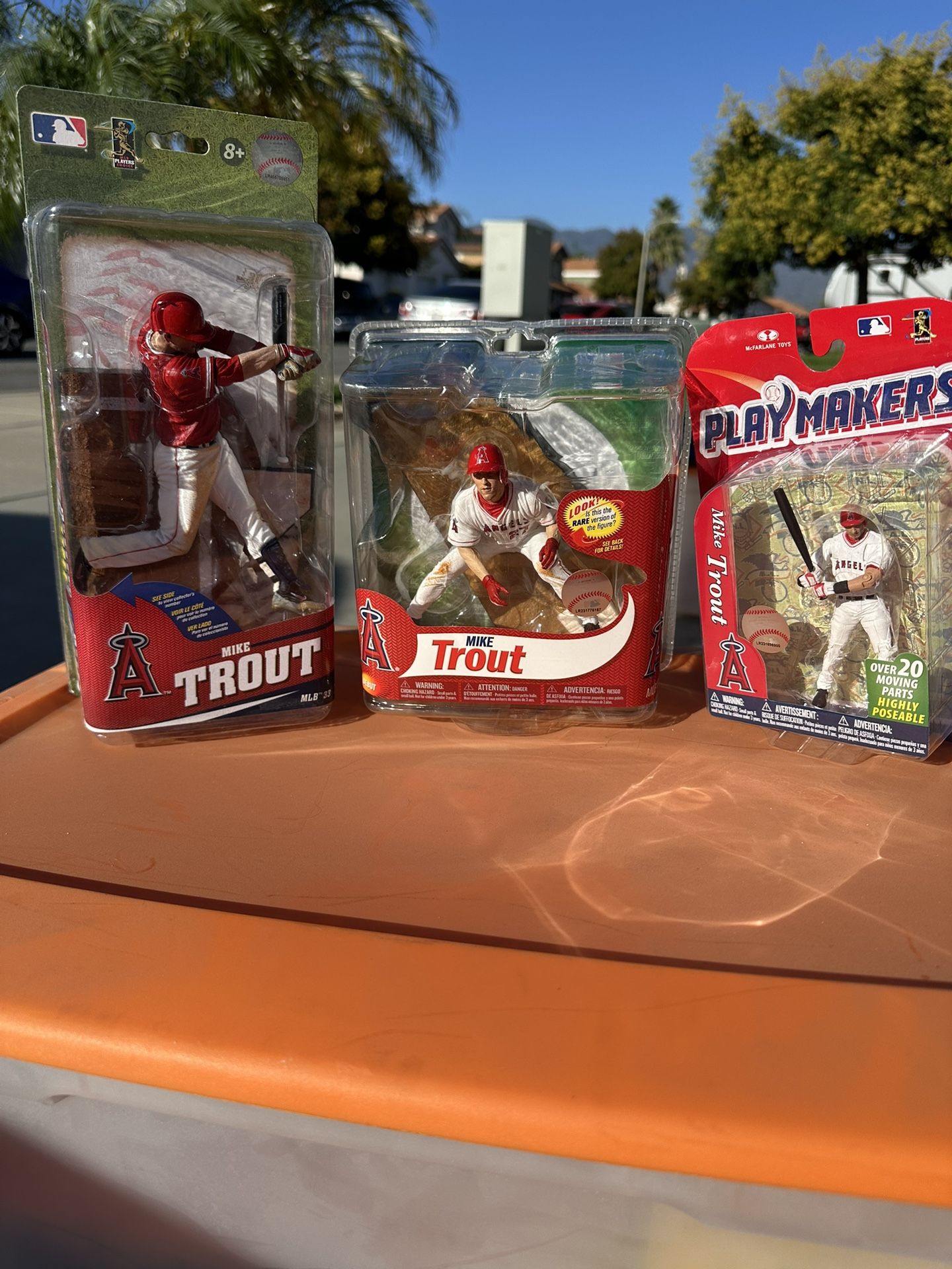 Mike Trout Baseball Figures 
