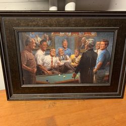 “Callin The Red” canvas