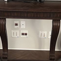 Wood Console Table. Foyer Table. Sofa Table