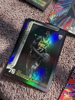 2025-26 Topps VJ EDGECOMBE #203 Black Friday BLACKOUT Target Exclusive RC