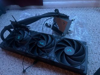 CPU aio cooling fans and pump
