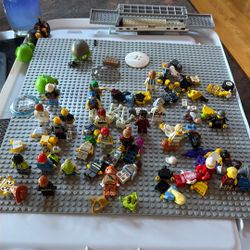 Lego Mini Figs From Dozens Of Different Sets Some Collectors Items