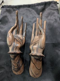Balinese wood hands