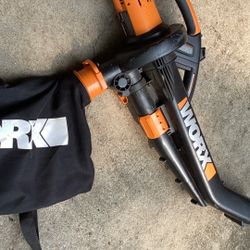 WORX Leaf Blower And Bagger