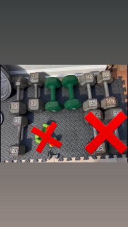 Set of Dumbbells